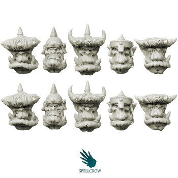 Orcs Armoured Heads v.2