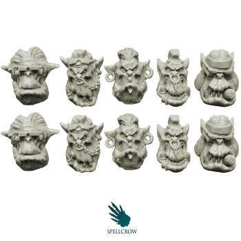 Orcs Bikers Heads